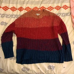 American Eagle Color-Block Sweater
